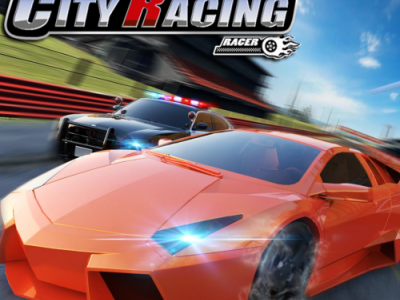 3D City Racer background