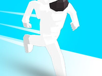Astronaut Run 3D background