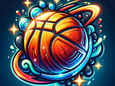 Basketball 2024 background