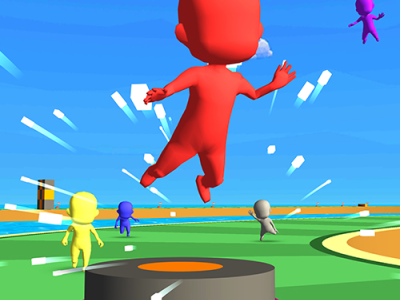 Bouncy Race 3D background