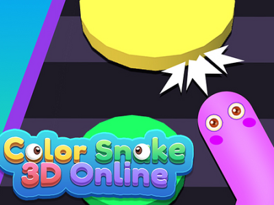 Color Snake 3D background