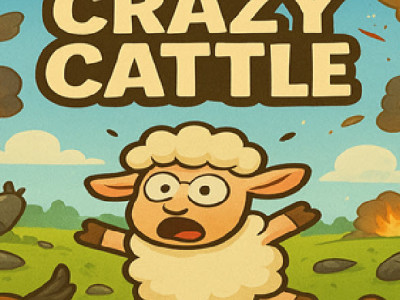 Crazy Cow 3D background