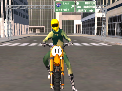 Crazy Motorcycle background
