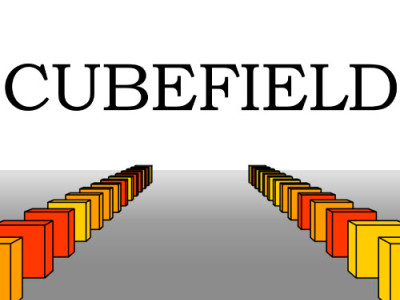 Cubefield background