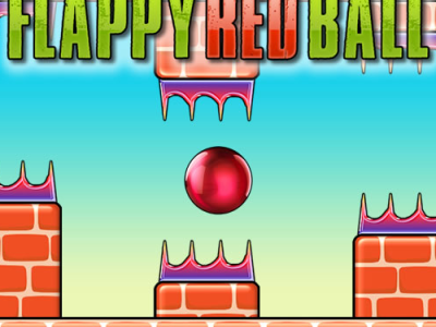 Flappy Red Ball background
