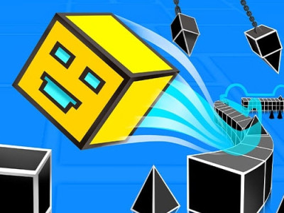 Geometry Rush 4D background