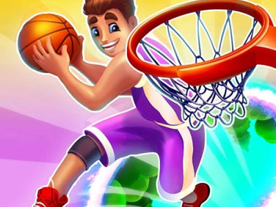 Hoop World 3d background