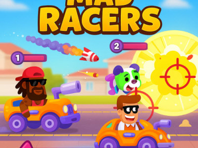 Mad Racers background