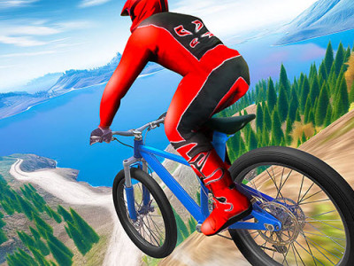 Riders Downhill Racing background