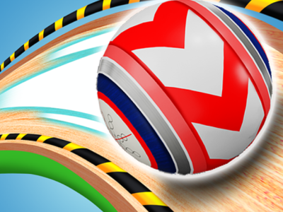 Rolling Balls 3D background