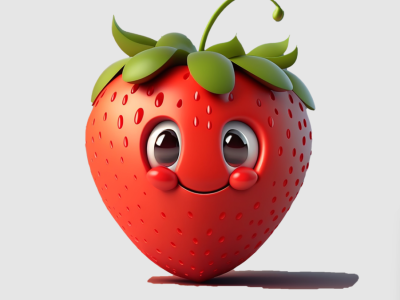 Funny Fruits background