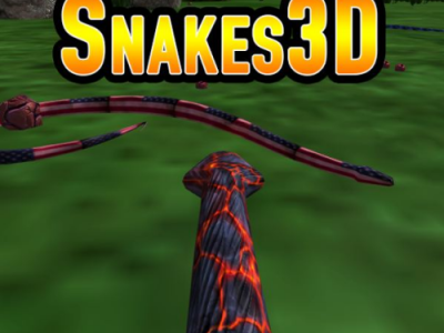 Snakes 3D background