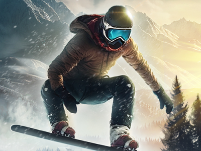 Snowboard King 2024 background